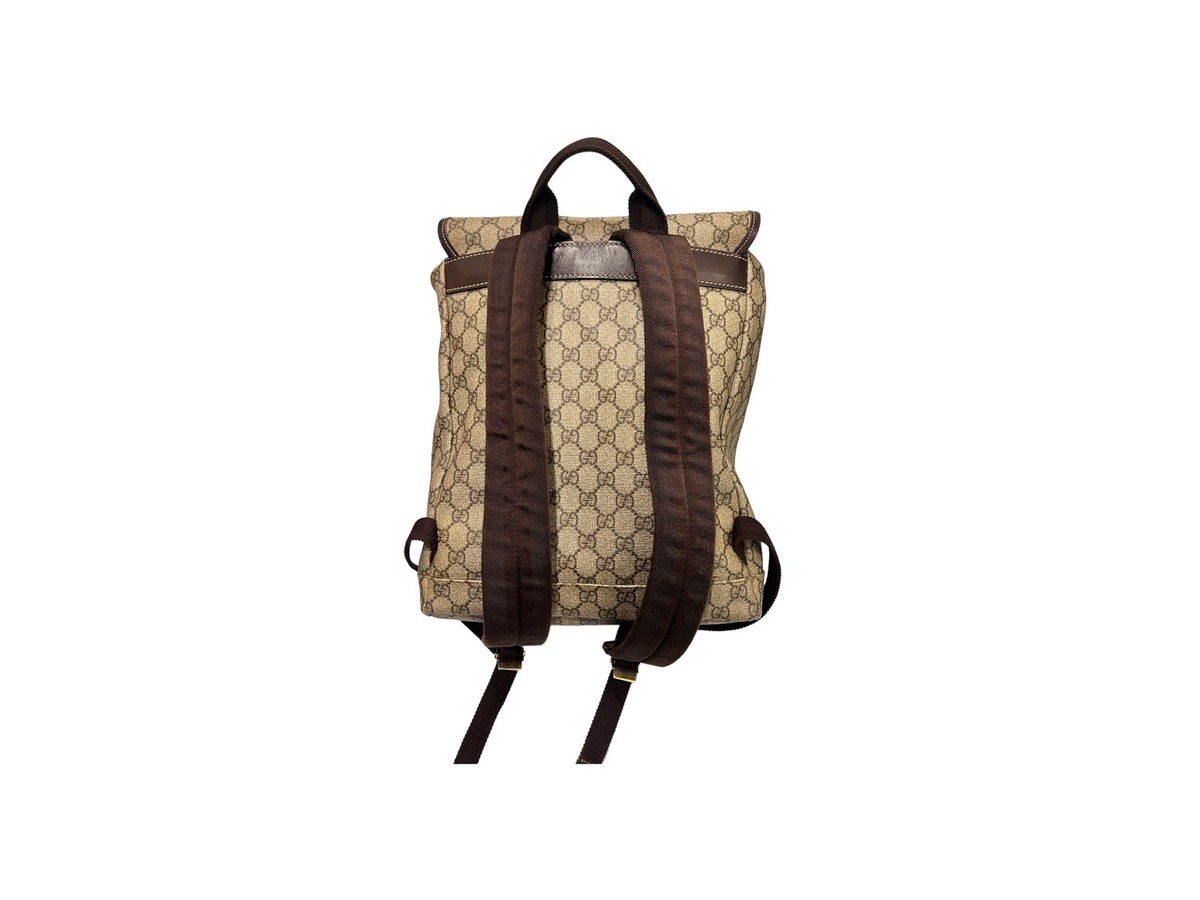 Gucci GG Supreme Canvas Backpack 246103 99086902 | eBay