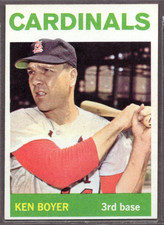 1964 Topps Set-Break #160 Ken Boyer NR-MINT *JAYSACE*