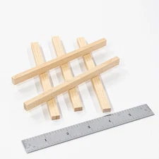 Lumber Truck Load Sleepers for Tonka Trucks Set of 5 - 1/4” x 3/8” x 5 1/2”