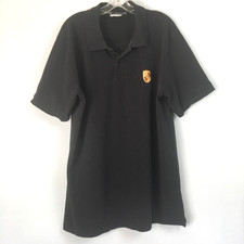 Vintage Porsche Design Polo Shirt Mens XXL Black Streetwear Racing