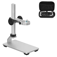 Universal Microscope Stand Pro, Stable Professional Aluminum Alloy Scope Base...