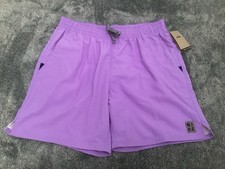 NIKE Solid Icon 7" Volley Swim Shorts Purple Trunks Men  s Size XXL - NEW.