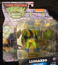 Playmates TMNT Teenage Mutant Ninja Turtles Mutant Mayhem Leonardo the Leader