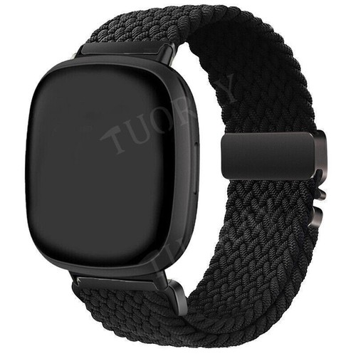 DE Für Fitbit Versa 3 4 Fitbit Sense 2 1 Edelstahl Nylon Leder Silikon Armband - Bild 189 von 244
