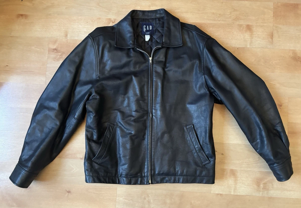 Gap Zip Leather Outer Shell Coats, Jackets & Vests for Men for