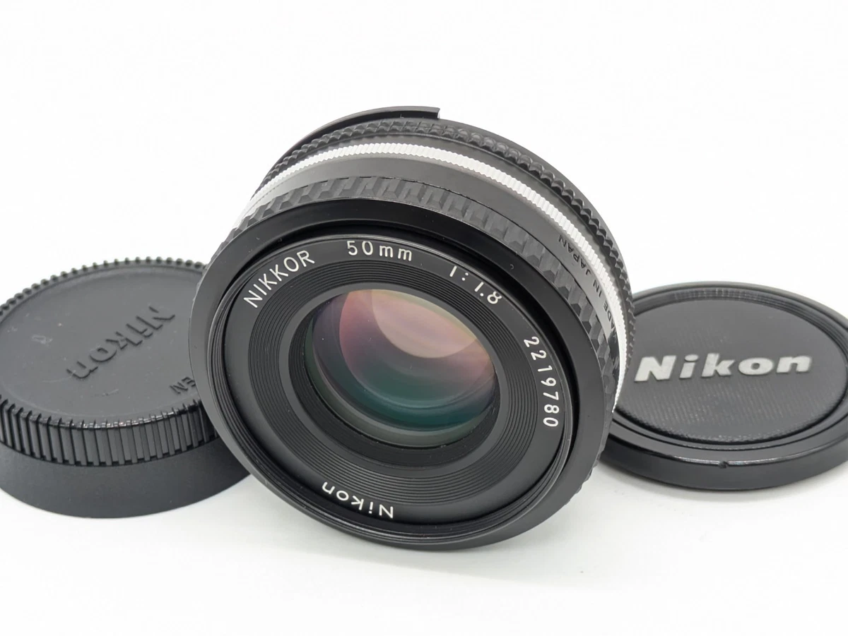Nikon FE シルバー NIKKOR 50mm F1.8 レンズ 帰ってきたNikon FEの試し撮り現像があがってきた。｜記憶カメラ