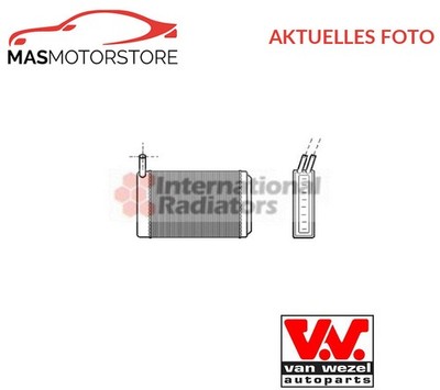 WÄRMETAUSCHER INNENRAUMHEIZUNG VAN WEZEL 58006061 P FÜR PORSCHE 924,944