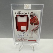 2023 PANINI FLAWLESS JAXON SMITH-NJIGBA ROOKIE RUBY AUTO RC /20 RPAV-JSN Ohio