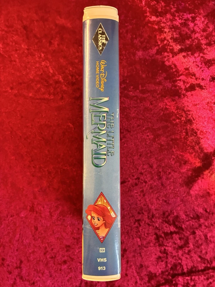 Оригинальная видеокассета 1990 The Little Mermaid — противоречивая обложка — коллекционная - Изображение 4 из 4