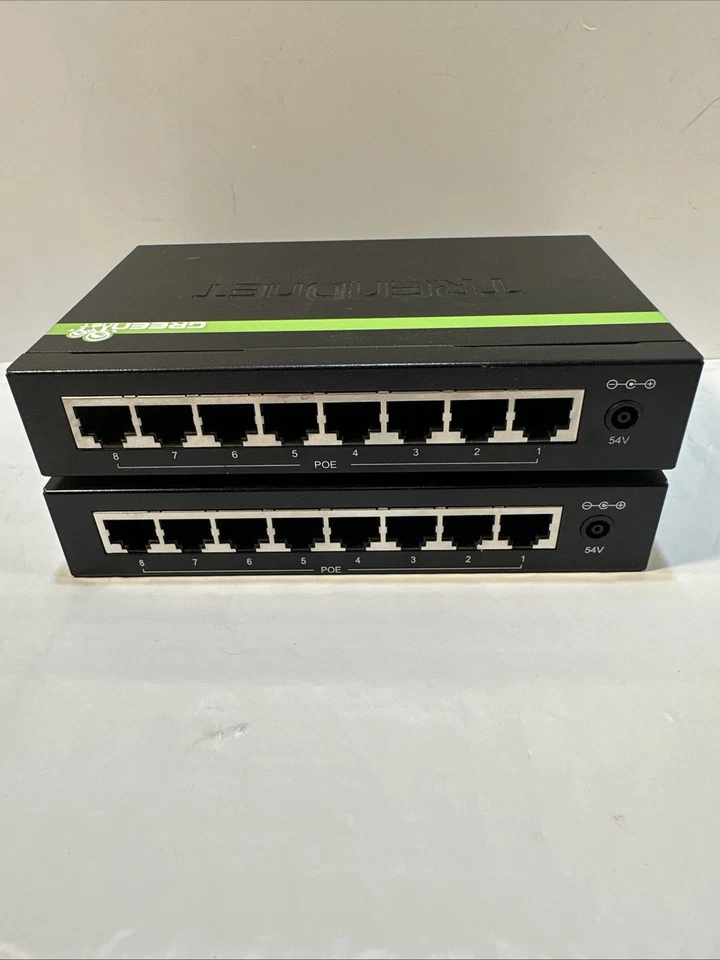 Lot Of 2 TRENDnet TPE-TG80g/A H/W:V4.1R 8-Port Gigabit Switch/No Ac Adapter - Image 3 of 4