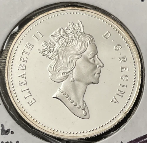 1990 Canada Silver Dollar Kelsey Proof Silver Commemorative Coin Foreign Silver