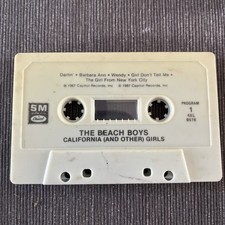California And Other Girls by The Beach Boys Cassette, Mar-1987, Capitol 