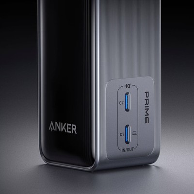 Anker - Prime Power Bank (9.6K, 65W, Fusion) - Black | eBay