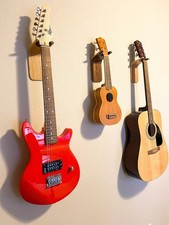Wall Hanger for Guitar, Ukulele, and Banjo - Display Your Instruments