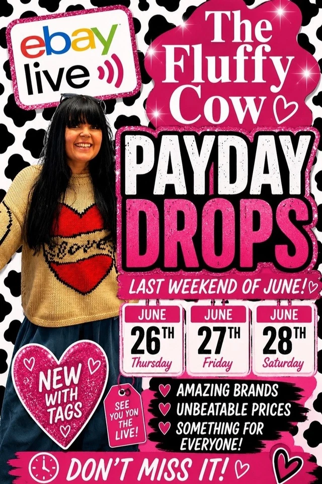 🐮🖤 | PAYDAY DROPS 💸 | The Fluffy Cow Live Show | Branded Fashion 🐮🖤