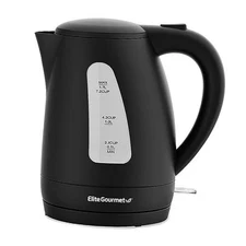  EKT8690 1.7L Electric Tea Kettle 1500W Hot Water Heater Boiler BPA-Free, Black