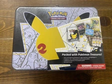 Pokémon  TCG Celebrations 25th Anniversary Collectors Chest Lunch Box Tin Sealed