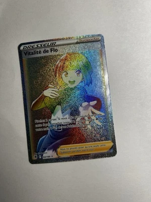 Pokémon JCC Vitalité de Flo 202/189 FR Ultra Rare Holo Carte Dresseur - Photo 1/2