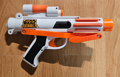 Hasbro Nerf STAR WARS Rebels STORMTROOPER Blaster 2014 tested and working