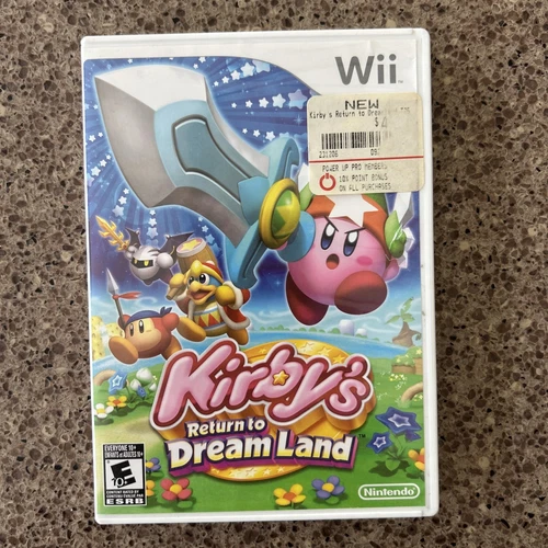 Kirby's Return to Dreamland Nintendo Wii Complete CIB