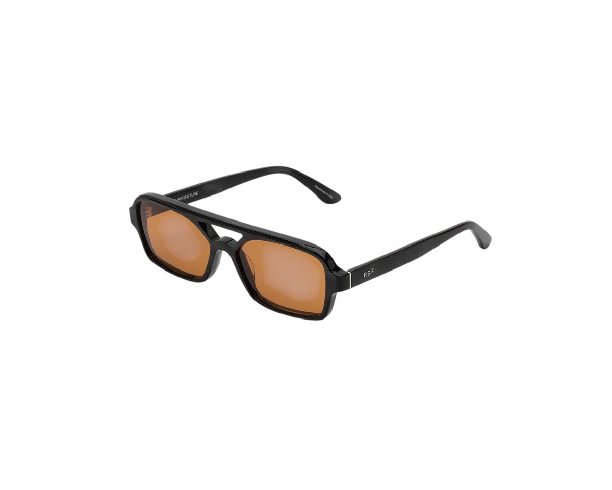 Retrosuperfuture Sunglasses 0N4 Vico Black Cat Black Orange  display picture 1