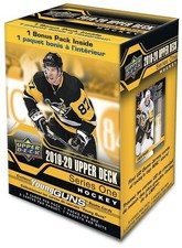 NHL Upper Deck 2019-20 Series 1 Hockey Trading Card BLASTER Box [7 Packs]