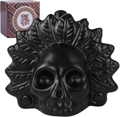 Aztec Death Whistle   Authentic Handcrafted Clay Whistle, Reaches Over 160 dB
