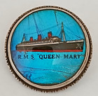 2 VINTAGE STERLING SILVER BUTTERFLY WING PINS QUEEN MARY & CALEDONIA (SCOTSTOUN) — photo 6