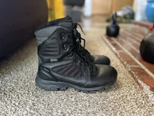 Nice! Magnum Storm Lynx 8" Side-Zip Waterproof EMS Tactical Boots, Black 10 M