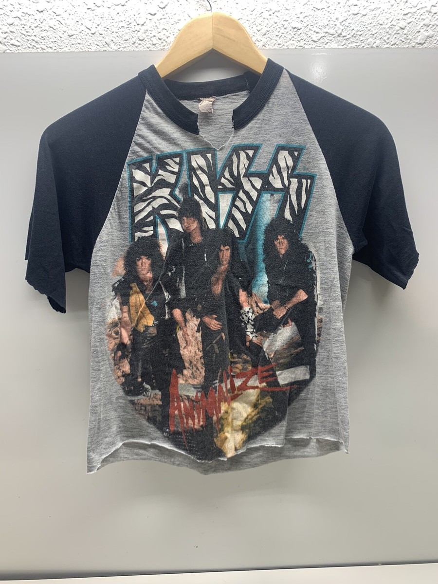 Vintage Kiss Animalize Concert Tour 1985 Shirt Medium | eBay