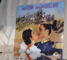 New Errol FLYNN in 'CHARGE OF THE LIGHT BRIGADE' Double Laser Disc Set, SEALED