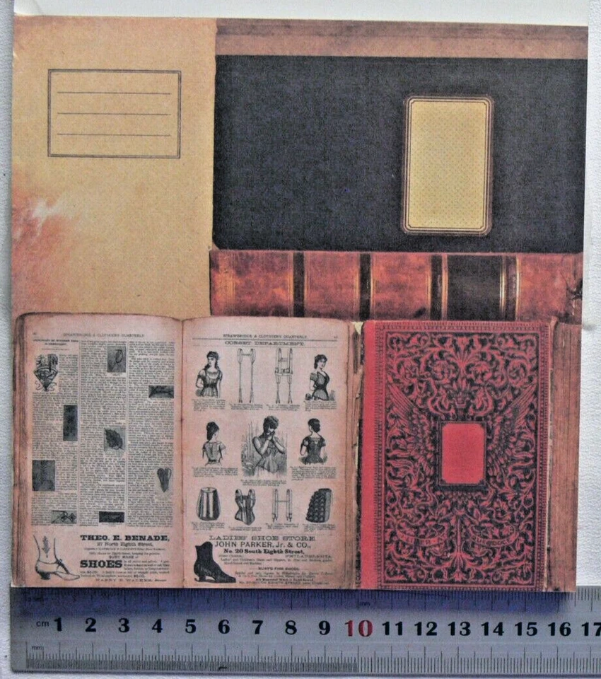 IN THE ATTIC 6.5 Paper Pk 12 Designs + 6 Speciality S/S x 2ea; 4 Diecut =40Pages - image 2 of 4