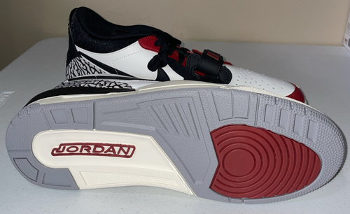 Nike Air Jordan Legacy 312 Low Chicago Blanco Rojo Negro CD7069-106 Para hombres Talla 11 - Imagen 4 de 6