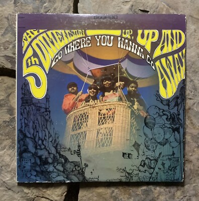 5th Dimension Record Up Up And Away. Go Where You Wanna Go. Okay Condition 