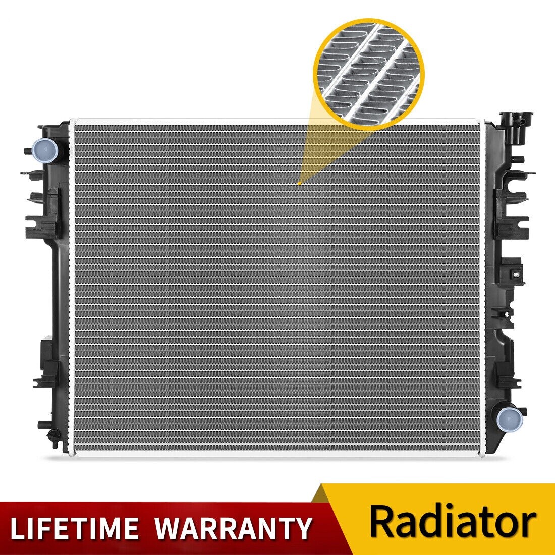 #13129 Radiator For 2009-2018 Dodge Ram 1500 2500 3500 3.7L 4.7L 5.7L Aluminum