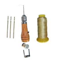 Swift Stitcher Hand Sewing Awl Kit Leather Canvas Repair Saddles Coat Seat