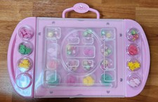 New other Sanrio Hello Kitty Carry case with Beads Bracelet Maker