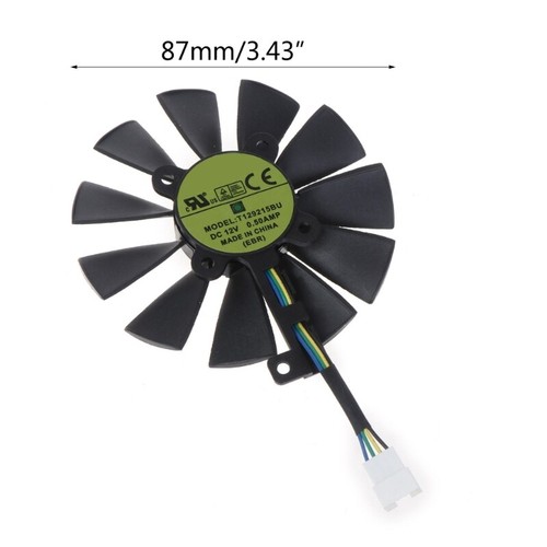 Cooler Fan for STRIX GTX 1080/980Ti/1060/1070 VGA Fan Graphics Card Cooling - Photo 8/9