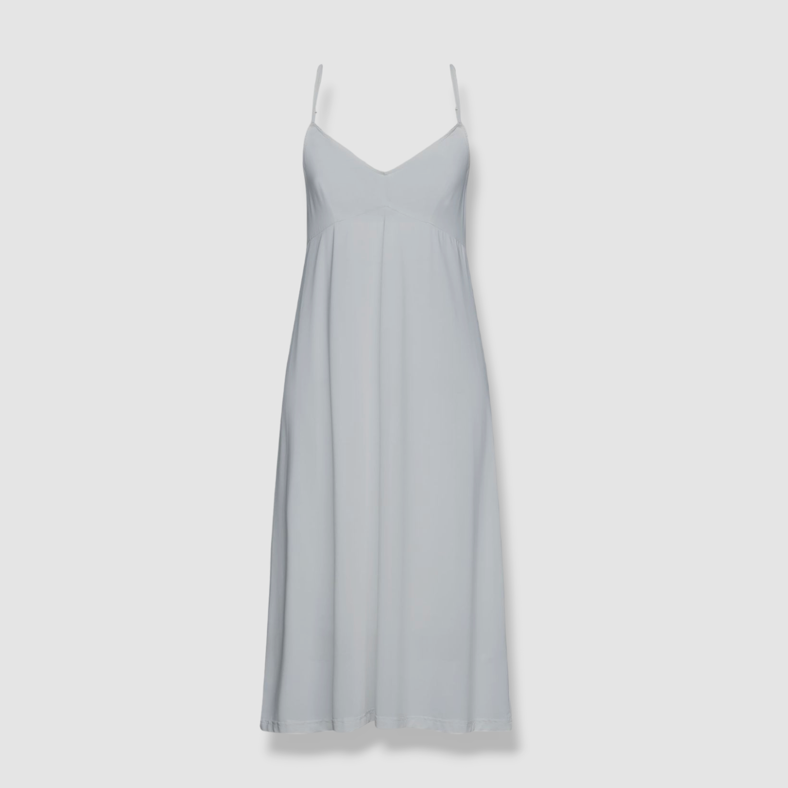 $390 Zimmermann Women's White Stretch Deep Neck Jersey Strap Slip Dress Size 0