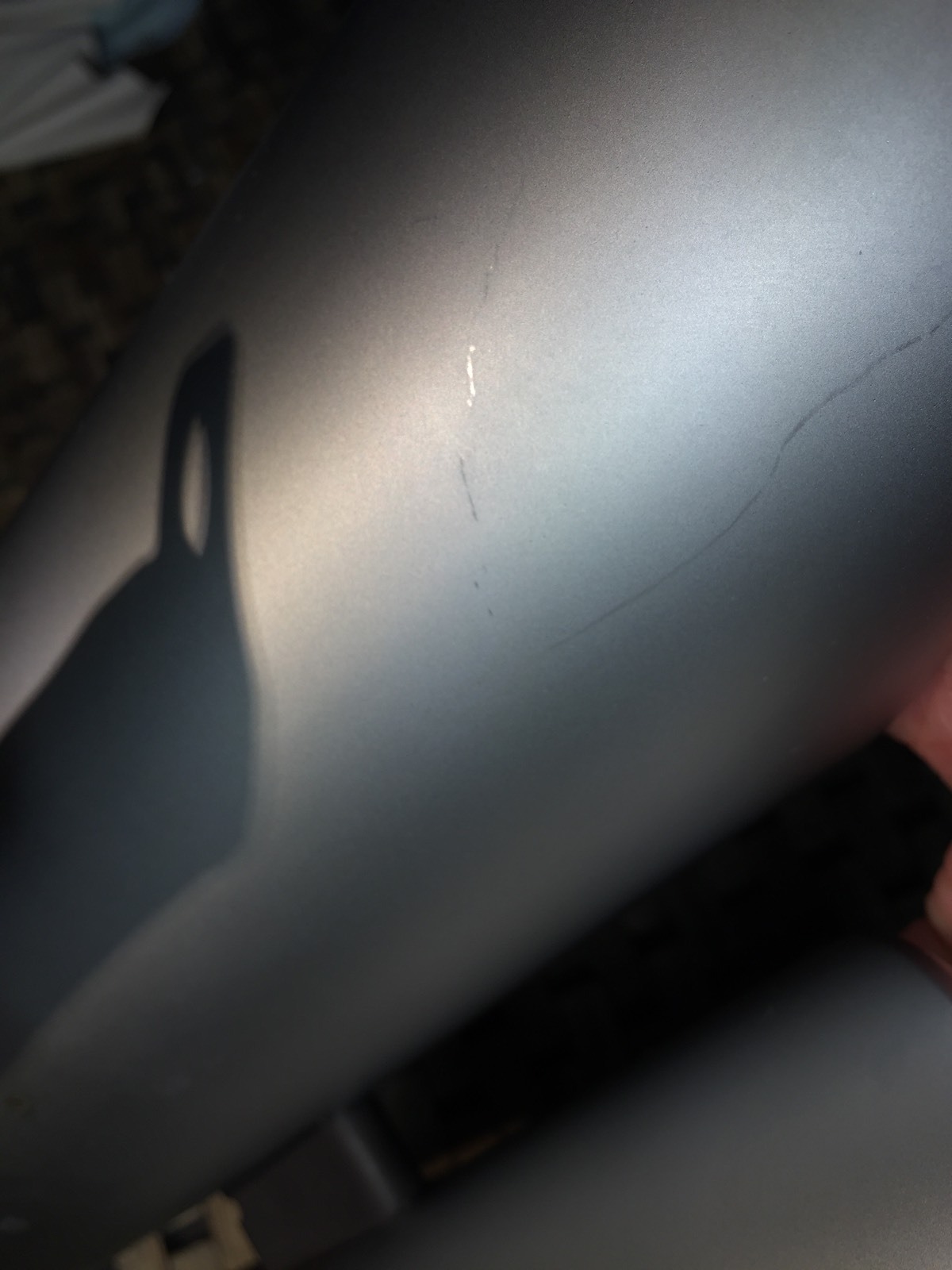 (oEm) LAMBORGHINI HURACAN EXHAUST TERMINALS TRIM TAIL PIPE TIPS SILVER MATTE TIP