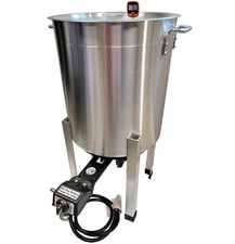 SCRATCH/DENT RITE FARM PRODUCTS 15-GAL PROPANE PRO POULTRY SCALDER CHICKEN USA