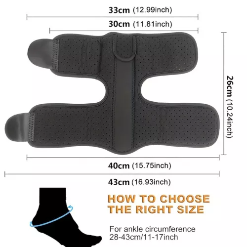 Plantar Fasciitis Night Splint Adjustable Straps Relief Night Splint - Picture 9 of 13