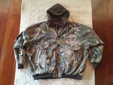 Vintage Red Head Bass Pro Shop Youth Sz 3XL Camo Hooded Jacket