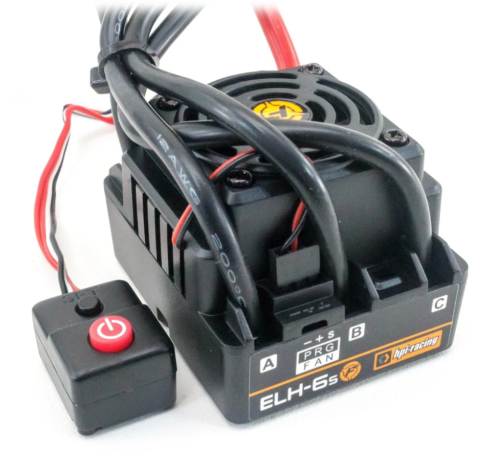 HPI Racing ELH-6s Waterproof ESC & 2200Kv Brushless Motor Combo ~ Vorza/Savage - Image 4 of 4