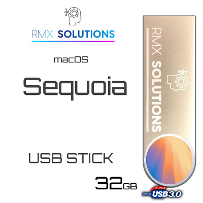 macOS Sequoia 15 Installation Reparatur USB STICK BOOT - Betriebssystem MAC OS
