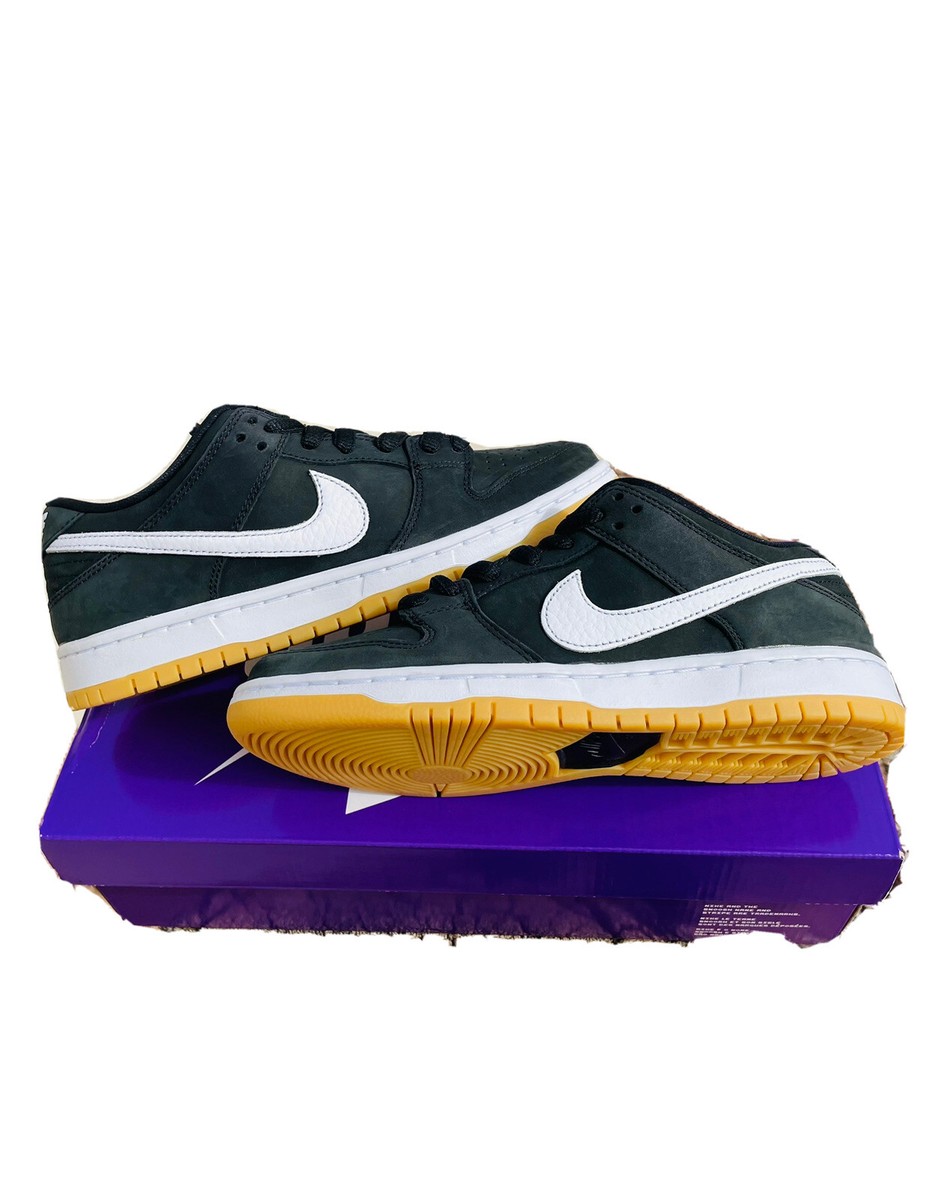 Nike SB Dunk Low Pro Black Gum Size 7 Deadstock CD2563-006