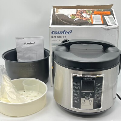 Electric Multi Rice Slow Pressure Cooker Steamer Programmable Stain Steel=READ=