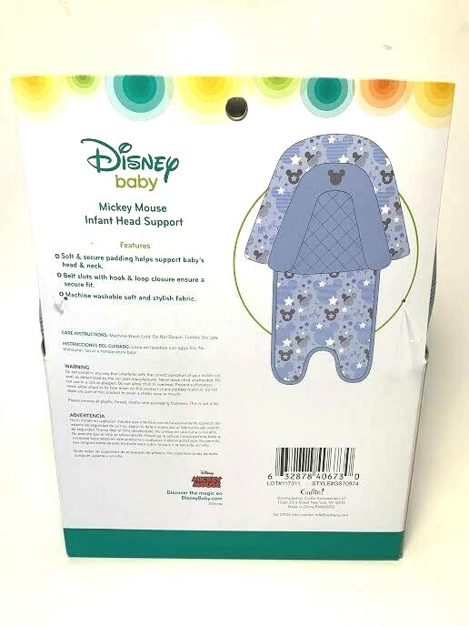 mickey mouse infant head support
