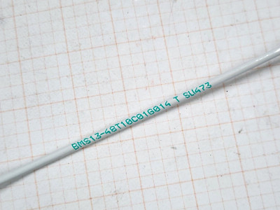 Raychem/TE BMS13-48T10C01G014 14awg Tefzel/XL-ETFE 150C/600V Lead Wire Wht/100ft