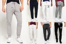 New Mens Superdry Joggers Selection - Various Styles & Colours 0711